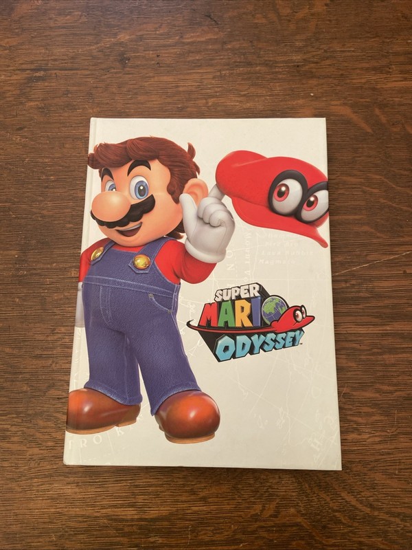 Prima Super Mario Odyssey Collector’s Edition Guide / Poster Included