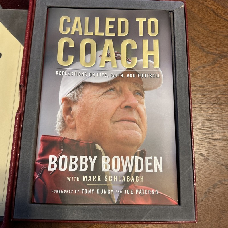 Called to coach Book Bobby Bowden Signed Collectors Numbered Edition Certified gallery