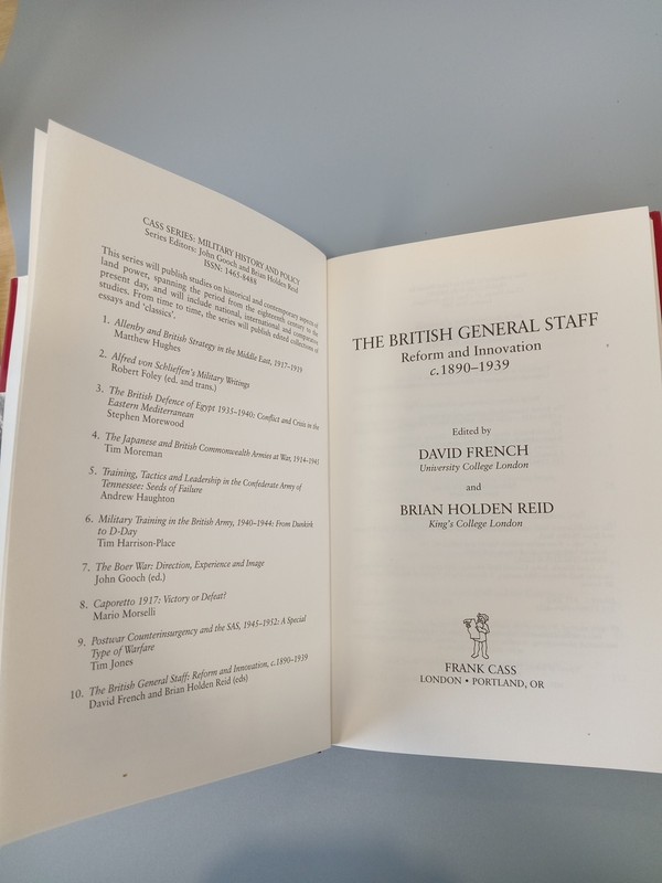 Military History and Policy Ser.: British General Staff : Reform and Innovation gallery