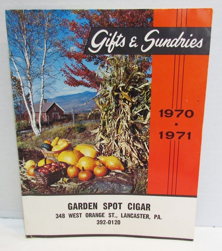 GARDEN SPOT CIGAR 1970 GIFTS & SUNDRIES CATALOG WATCHES TOYS JEWELRY PENS & MORE