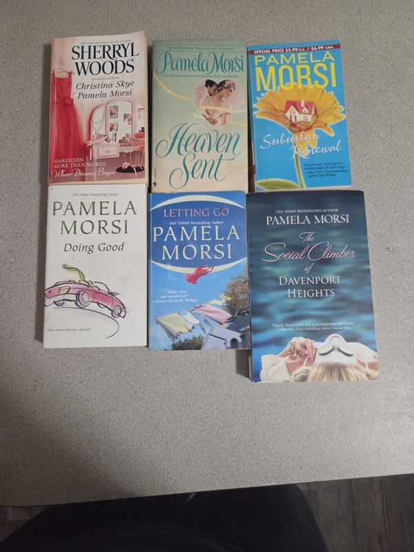 Pamela Morsi Lot. 6 Books. PB. Romance.1 Is 3-in-1 W/ Diff Authors=8 Stories