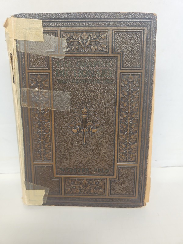 The Graphic Images Dictionary Self-Pronouncing Webster Pelo 1936