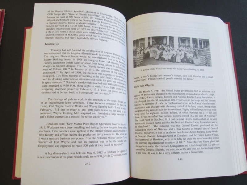 GENERAL ELECTRIC At Fort Wayne-a 110 YEAR HISTORY By Clovis E. Linkous HARDCOVER gallery