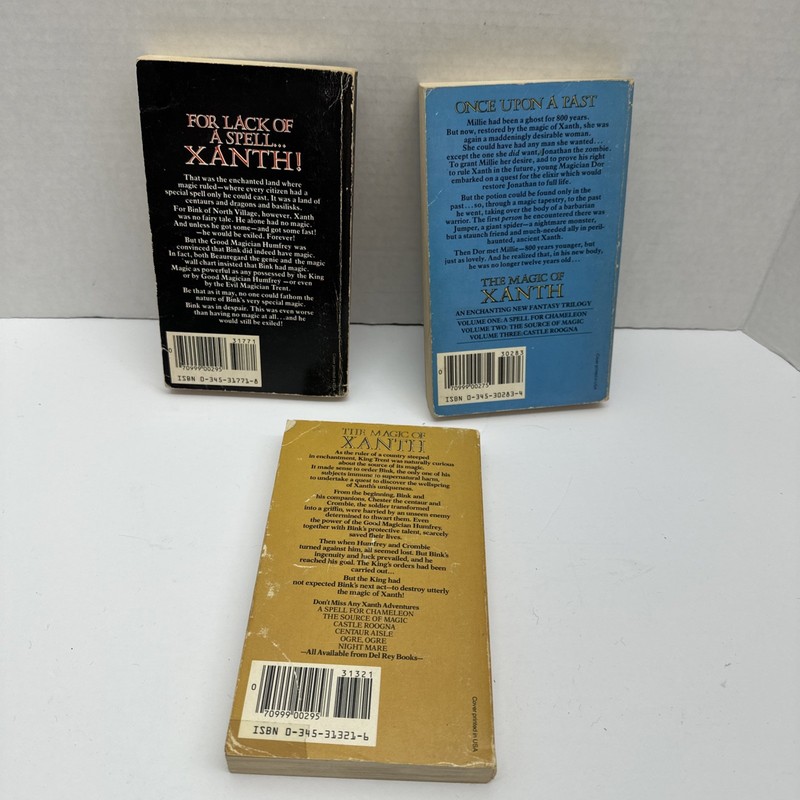 The Magic of Xanth, Enchanting Fantasy Trilogy - Piers Anthony , Box Set Vol 1-3 gallery