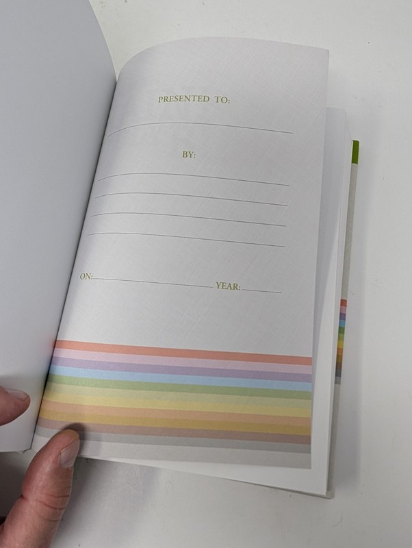 NIV Rainbow Study Bible Jacketed Hardcover Full Color Holman VERY GOOD gallery
