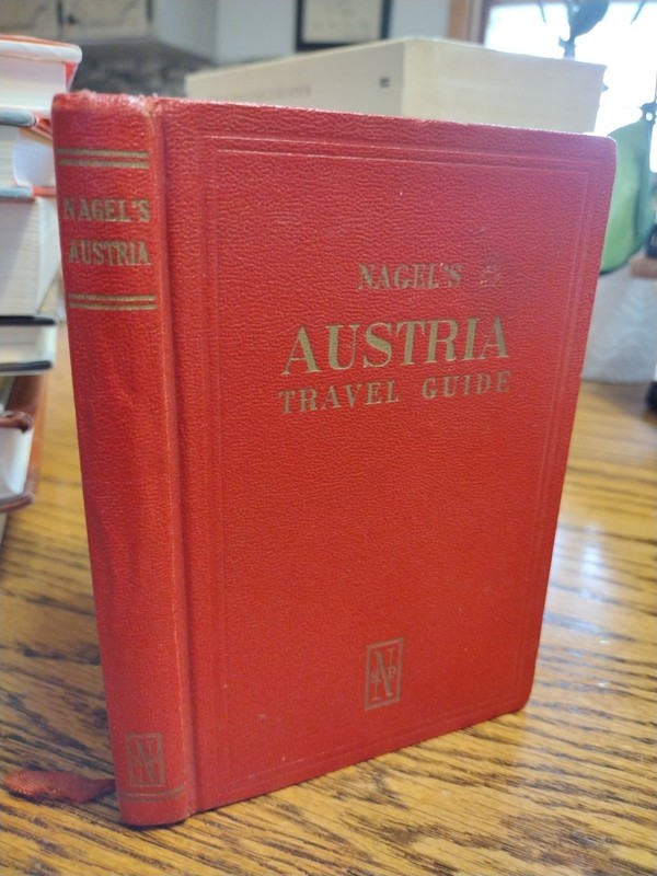 Nagel’s Travel Guides Editor Gilbert R. Martineau 1952 Austria Plans Maps