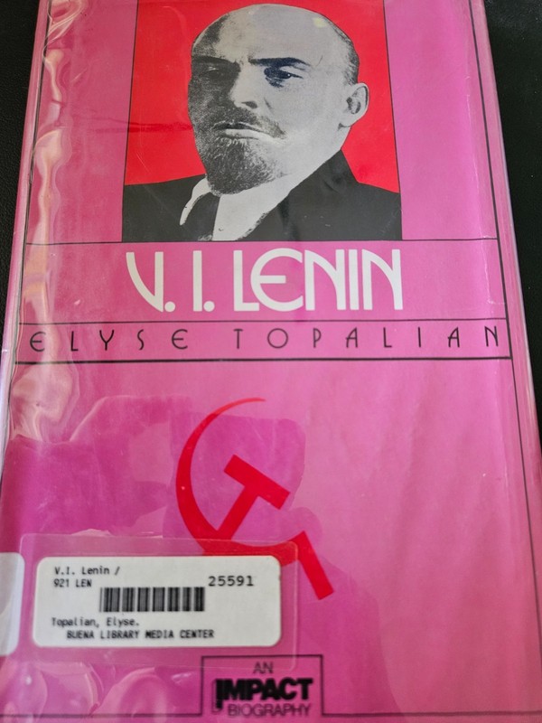 V. I. Lenin by Elyse Topalian (1983, Hardcover)