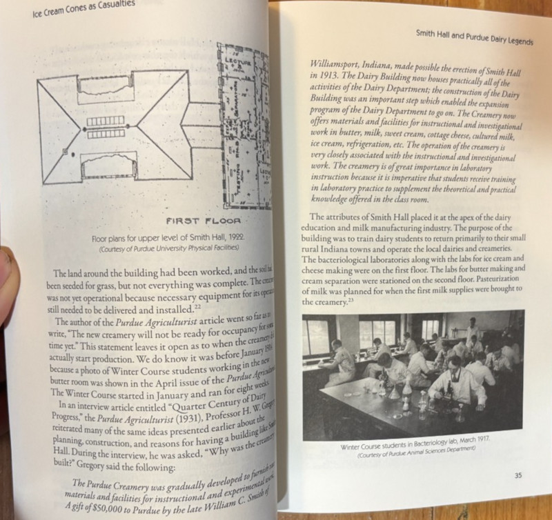 Ice Cream Cones as Casualties - History of the Purdue Creamery and Smith Hall gallery