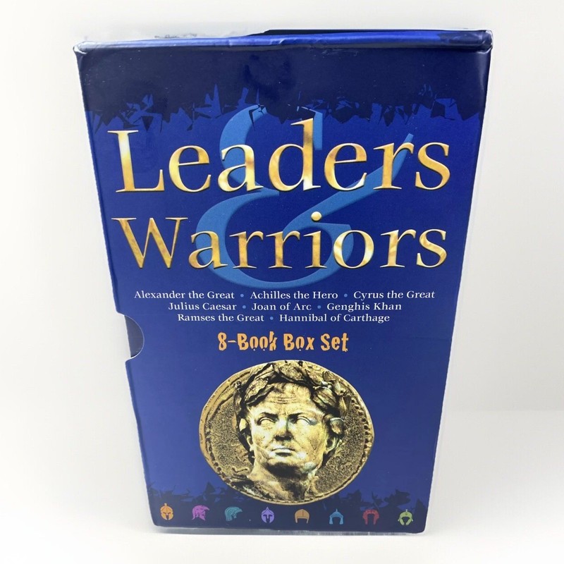 Leaders & and Warriors 8 Book Box Set Paperbacks – Flame Tree Publishing