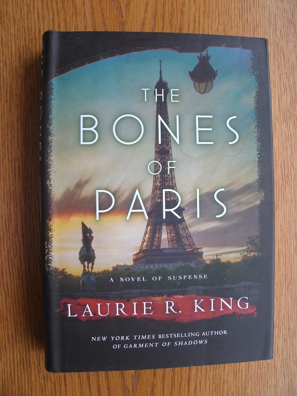 Laurie R. King The Bones of Paris 1st ed HC SIGNED Fine