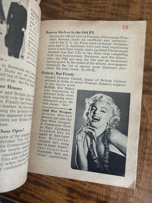6 x 1950s Tempo Pocket Magazines News Tabloid Lot of 6 from 1953 gallery