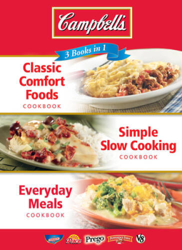 3 in 1 Campbells Comfort Foods, Everyday Meals, Slow Cooking – VERY GOOD