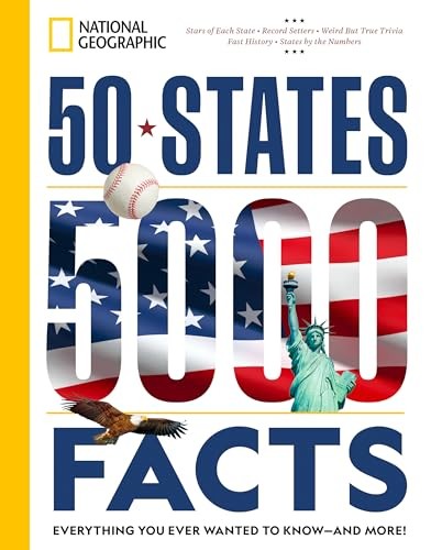 50 States, 5,000 Facts: Everyt – VERY GOOD
