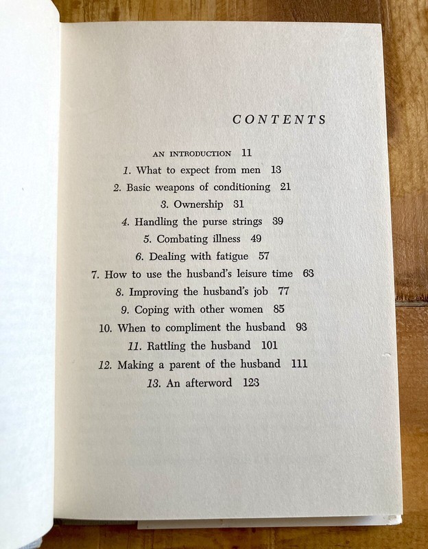 MALE HUSBANDRY OR CONDITIONING YOUR MAN TO MARRIAGE by RICHARD KETCHUM *SIGNED* gallery