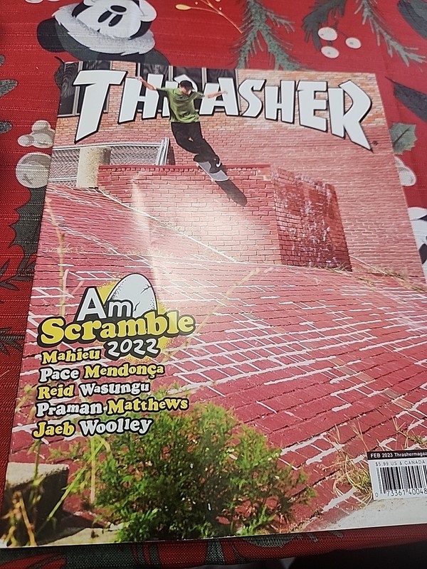 Thrasher Skateboard Skate Magazine Issue No 511 February 2023