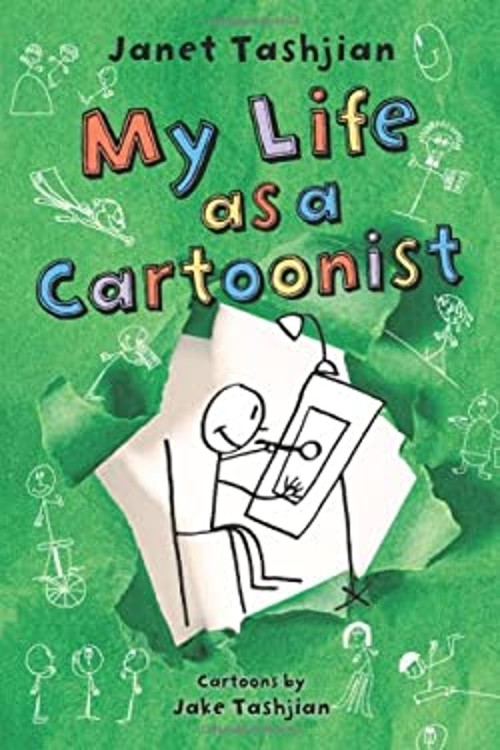 My Life As a Cartoonist Hardcover Janet Tashjian