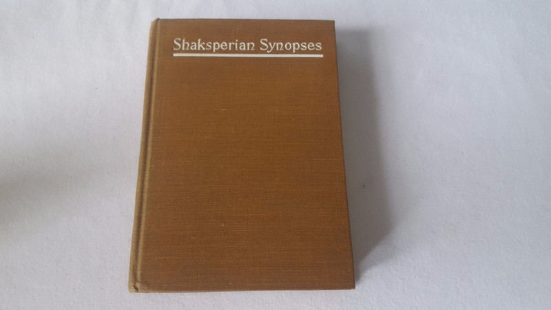 SHAKSPERIAN SYNOPSES by J. Walker McSpadden 1902 1st Edition HC