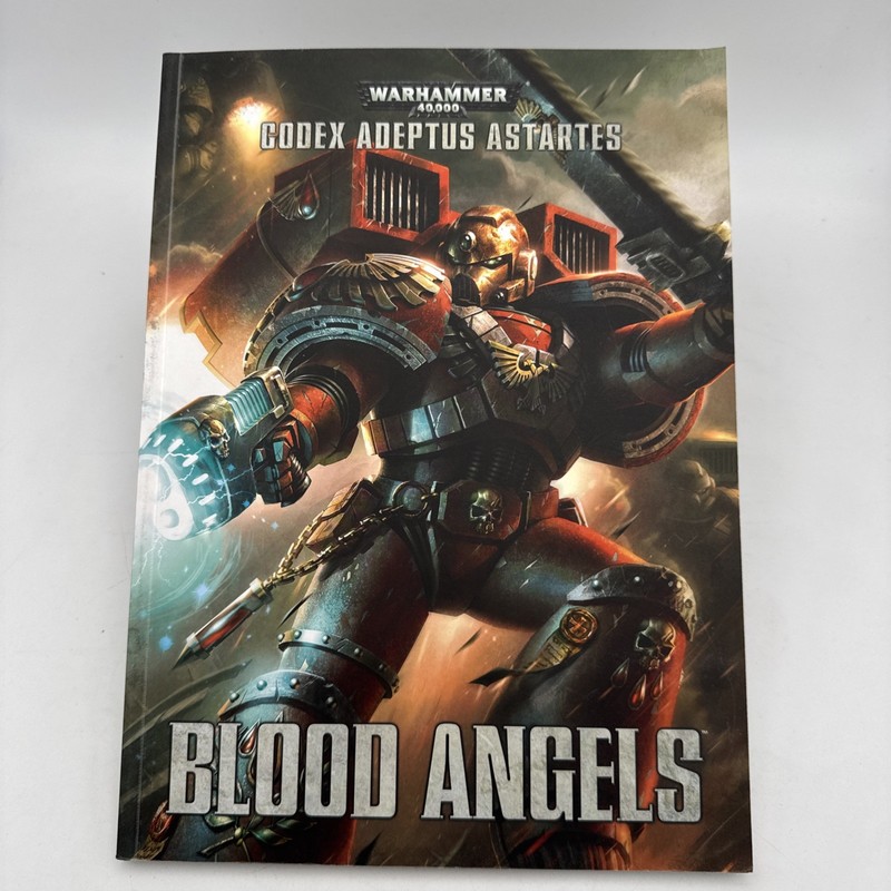 Blood Angels Codex Adeptus Astartes 2014 Warhammer Unread —Fast Free Shipping!
