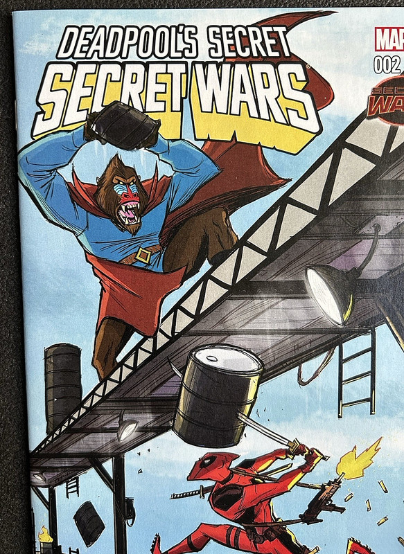 Deadpool's Secret Secret Wars #2 Oct 2015 Bobby Rubio 1:25 Variant Cover NM gallery