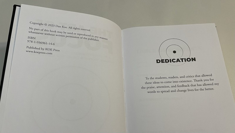 The Art of Focus by Dan Koe Limited Keepsake Edition, 2023, HARDCOVER gallery