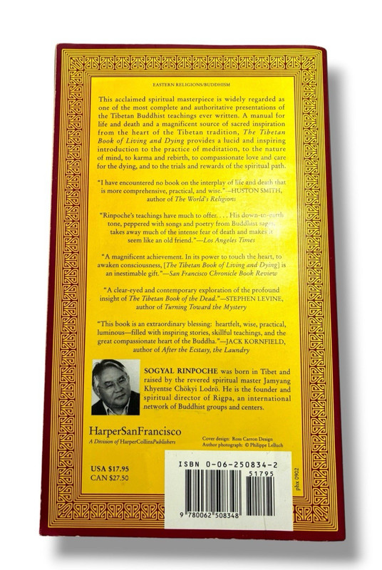The Tibetan Book of Living and Dying Sogyal Rinpoche Revised & Updated Ed. 2002 gallery