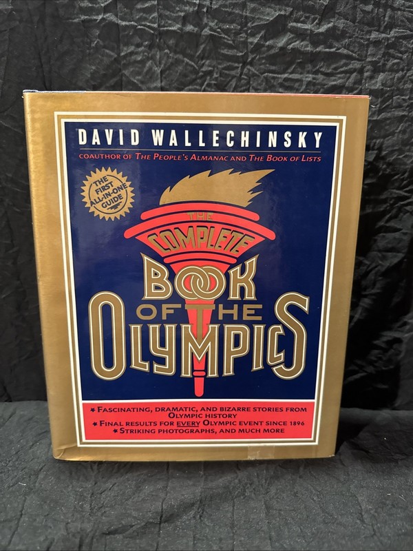 The Complete Book of the Olympics Hardcover David Wallechinsky
