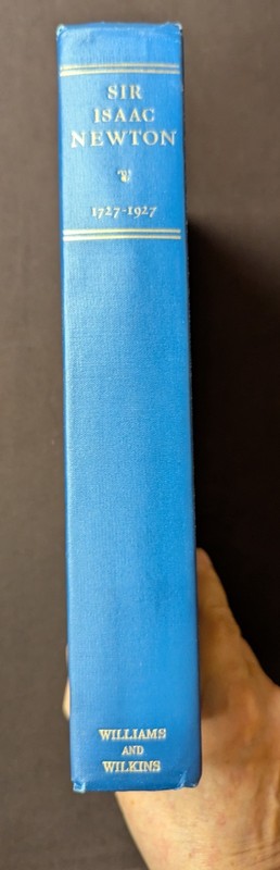 Sir Isaac Newton 1727-1927: A Bicentenary Evaluation of His Work 1928 gallery