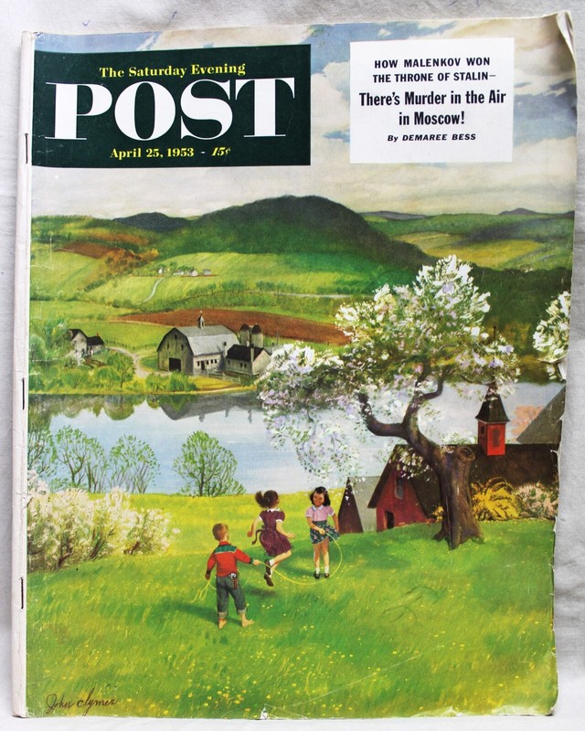 THE SATURDAY EVENING POST MAGAZINE 25 APRIL 1953 NEWS GENERAL INTEREST STORIES