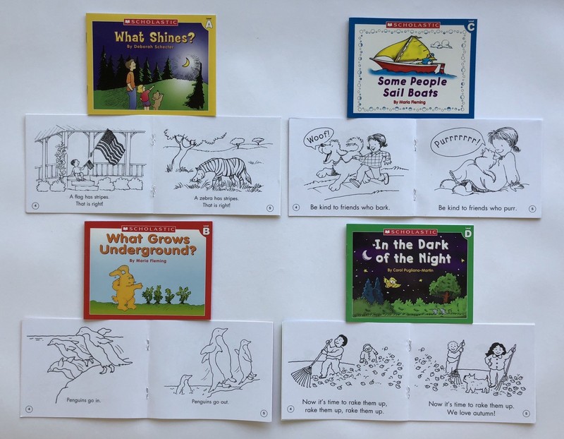 Lot 60 Kindergarten Childrens Books Leveled Readers New gallery
