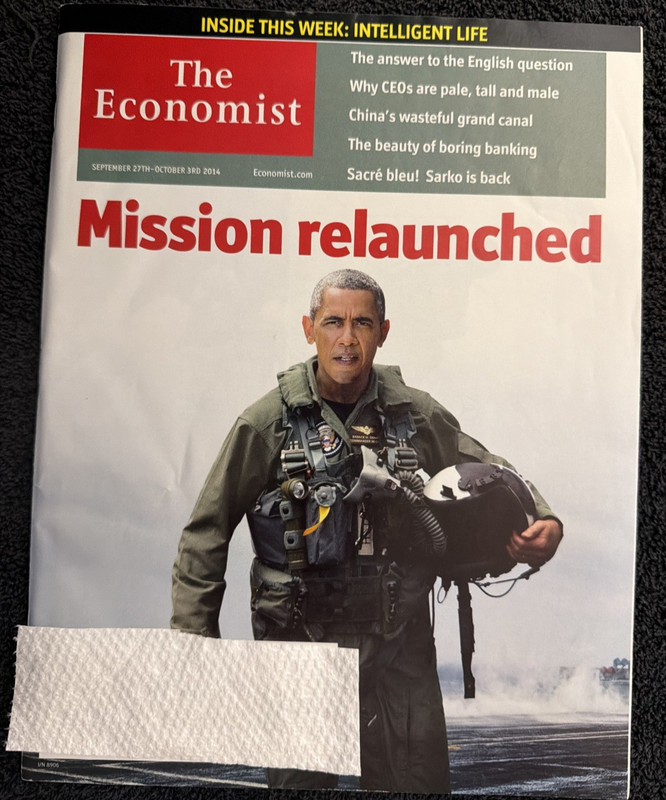 The ECONOMIST (September 27th – October 3rd, 2014) Obama: Mission Relaunched