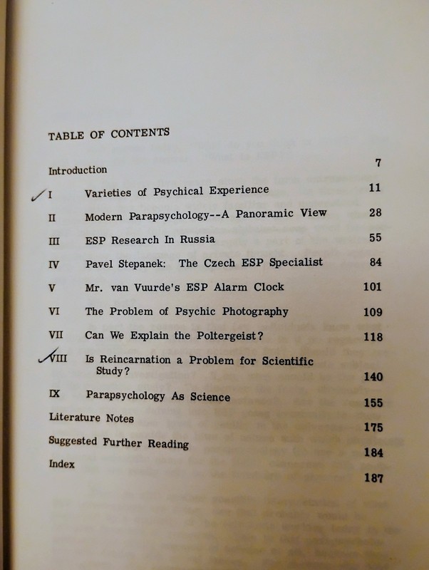 ESP RESEARCH TODAY J. Gaither Pratt 1973 1st Ed Parapsychology Scarecrow gallery