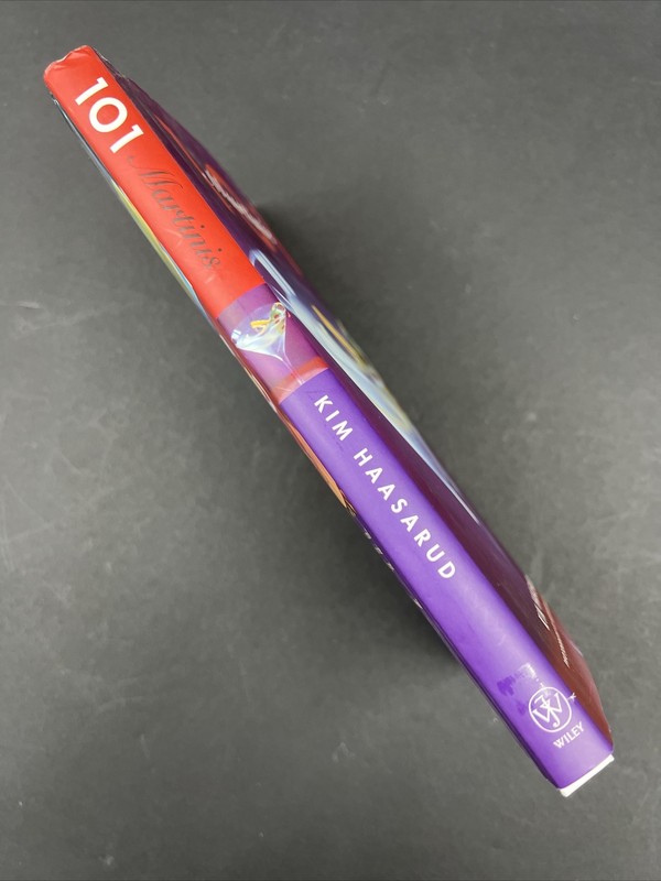 101 Martinis by Kim Haasarud (2006, Hardcover John Wiley & Sons) gallery
