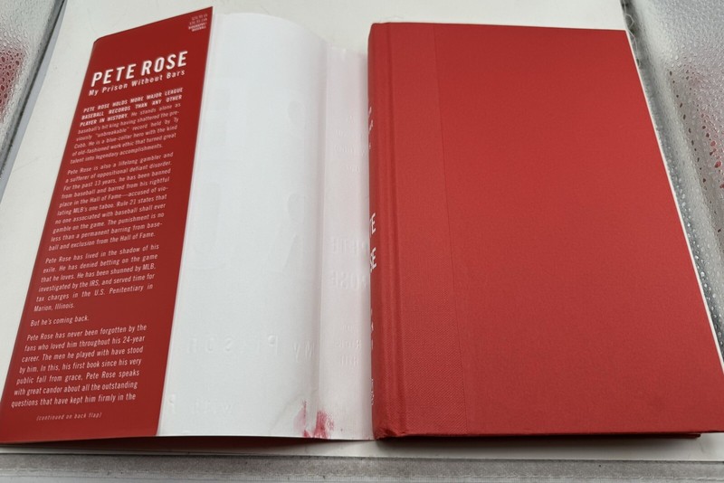 SIGNED Pete Rose My Prison Without Bars DJHB 1054 gallery