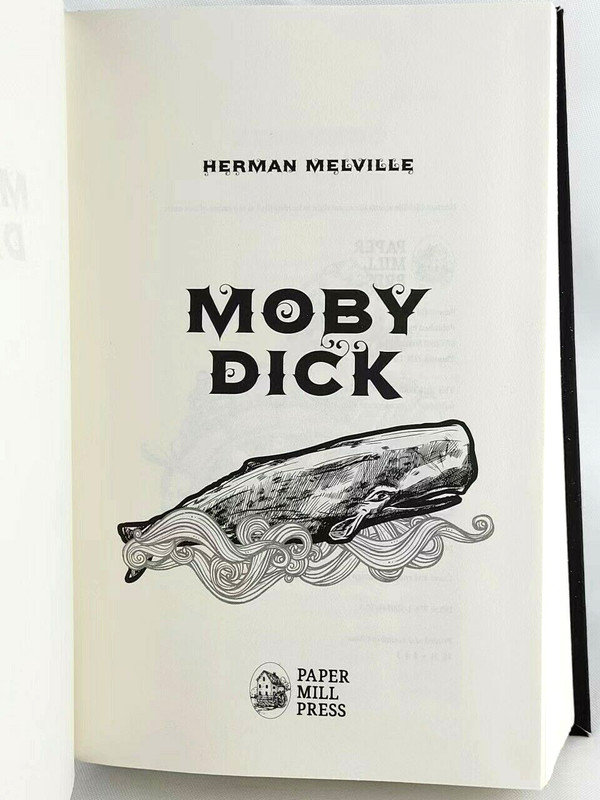 MOBY DICK by Herman Melville Soft Faux Leather Flexi Bound Classics ~Brand NEW~ gallery