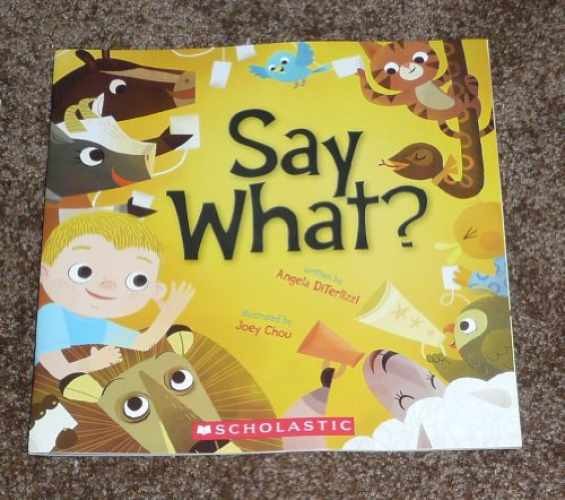 Say What? – Paperback, by Angela Diterlizzi – Acceptable