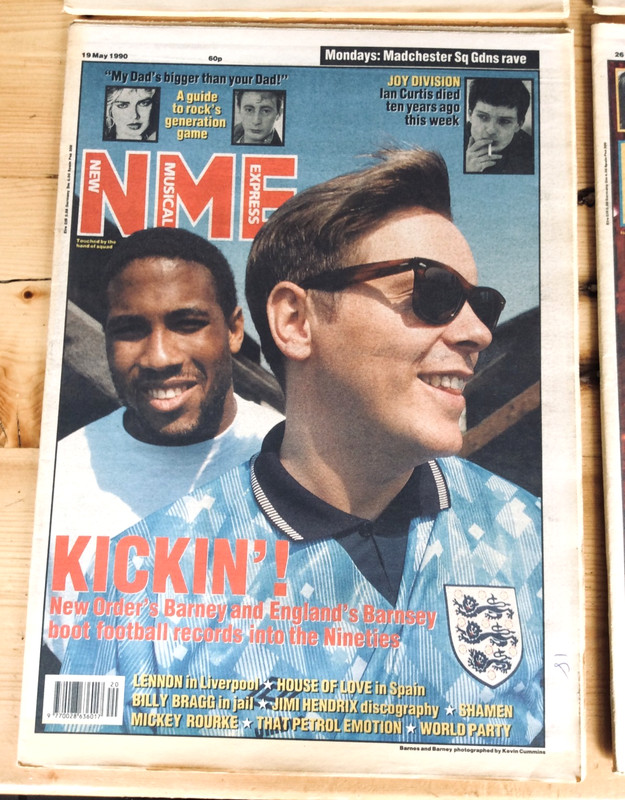 NME. New Musical Express Magazines. May 1990. Four issues. No Posters. gallery