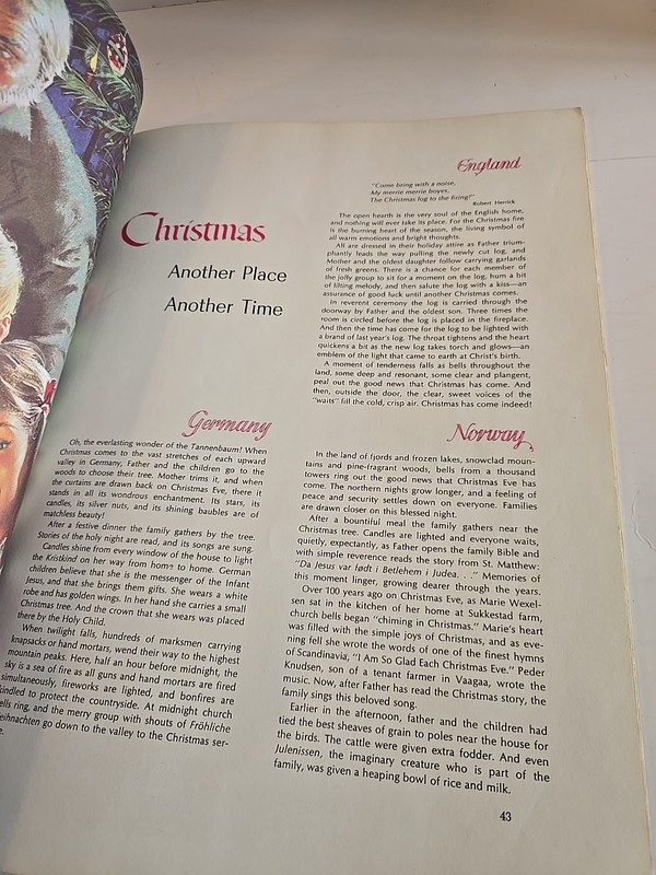 Christmas Annual 1969 Vol 39 Vintage Paperback Art Literature by Haugan gallery