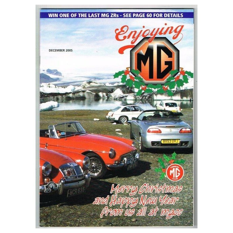 Enjoying MG Magazine December 2005 mbox3636/i Merry Christmas