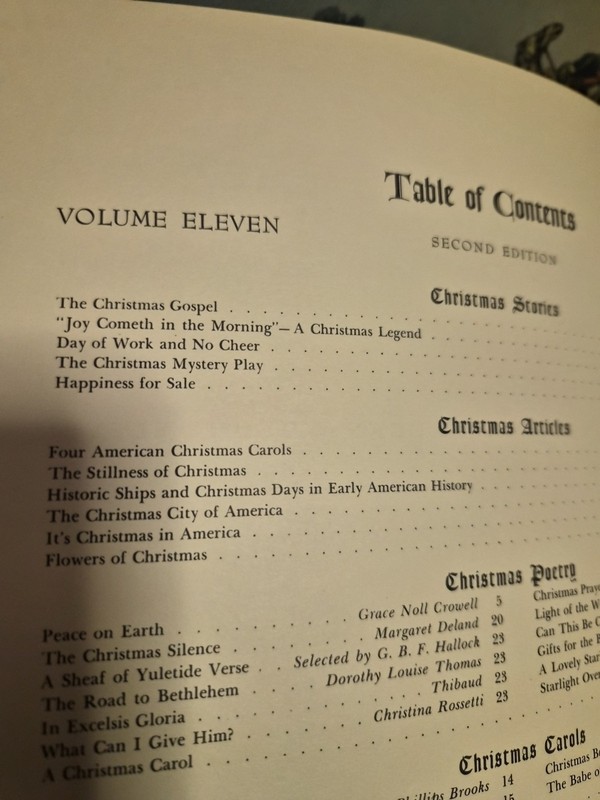 Lot Of 7 Christmas : An American Annual of Christmas Literature and Art Magazine gallery