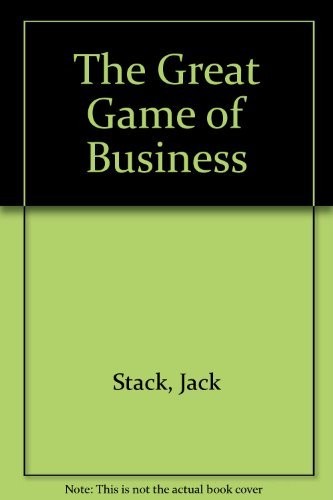 THE GREAT GAME OF BUSINESS By Jack Stack *Excellent Condition*