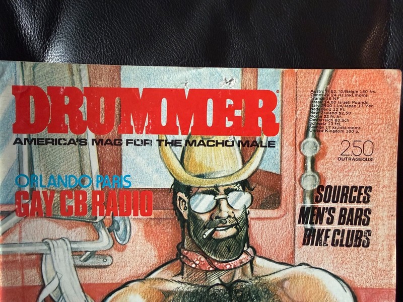 Drummer Magazine #15 (1977) vintage gay interest male pinups