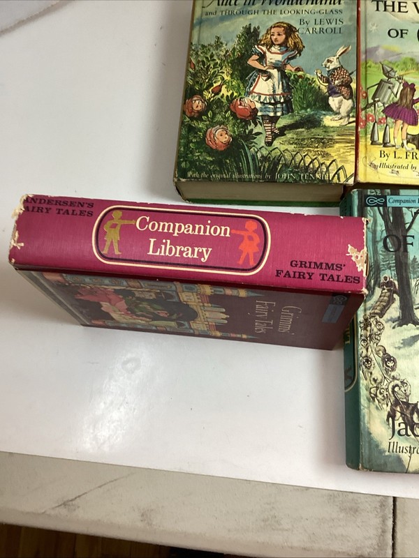 Lot Of 5 Vintage Companion Library 2 In 1 Books (10 Classic Stories Total) gallery