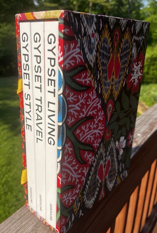 NEW Gypset Trilogy Slipcase 3 Book Set Julia Chaplin HB/DJ Travel Style Living