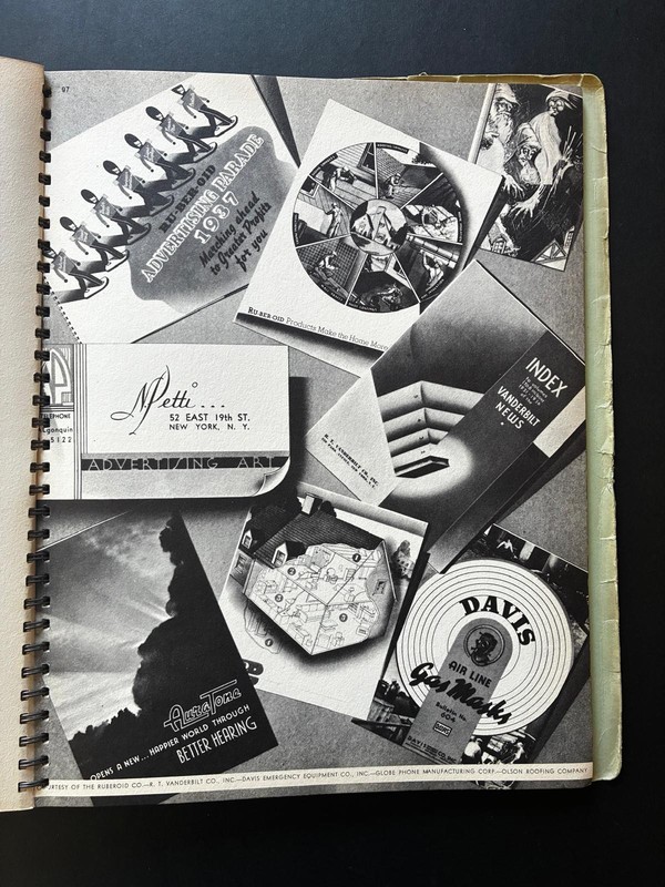 RARE 1939 Creative Artists CA Book Sackett & Wilhelms NY Original 1938 Edition gallery