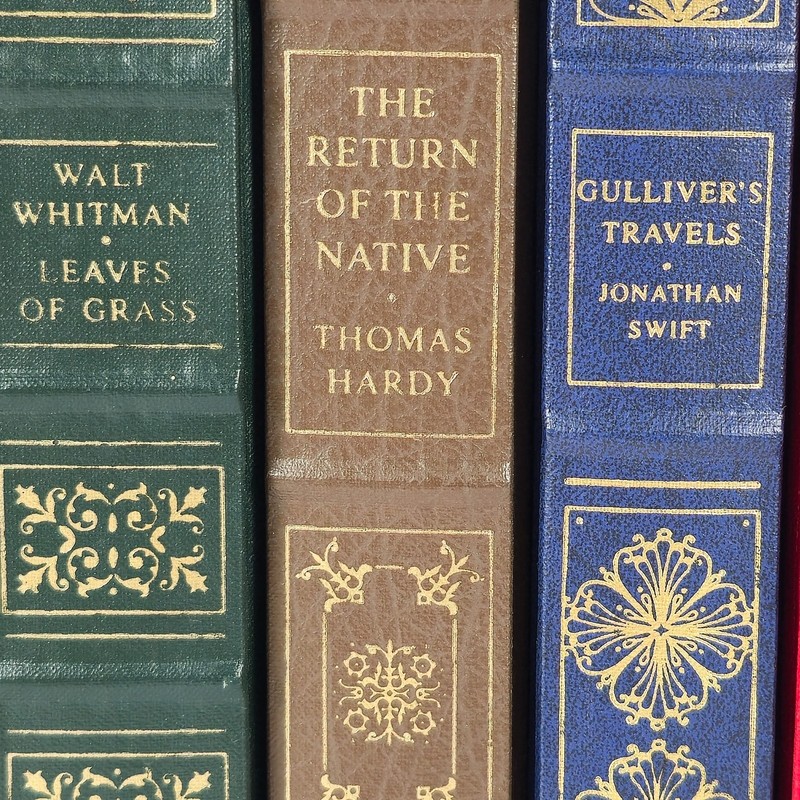 Franklin Library Lot of 9 Leather Bound Books by Various Authors - HC Classics gallery