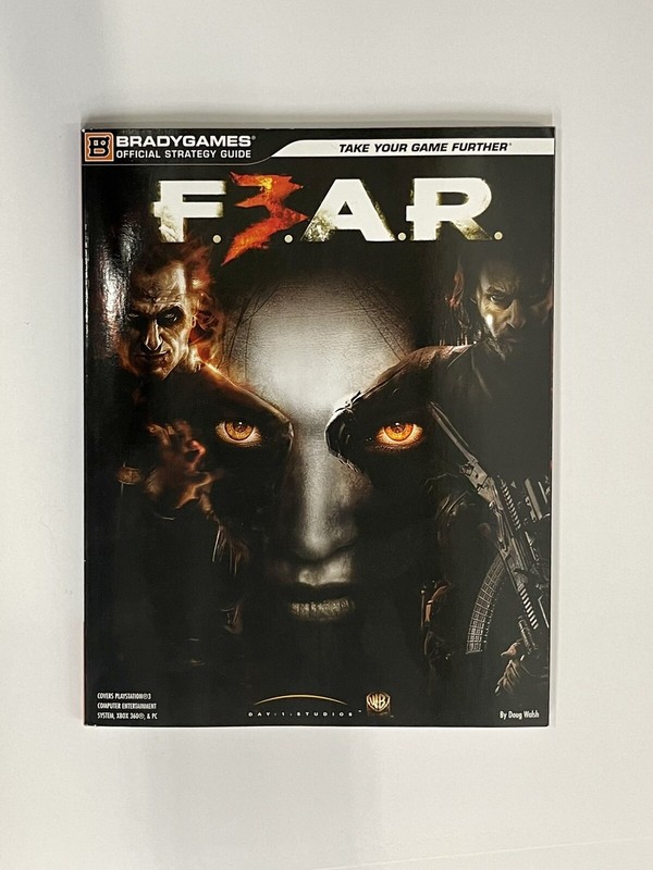 FEAR 3 F. E. A. R. 3 Official Strategy Guide BradyGames Staff & Bros Brand NEW