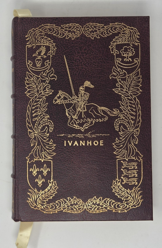 Ivanhoe Sir Walter Scott Easton Press 1977 Leather Bound Limited Edition