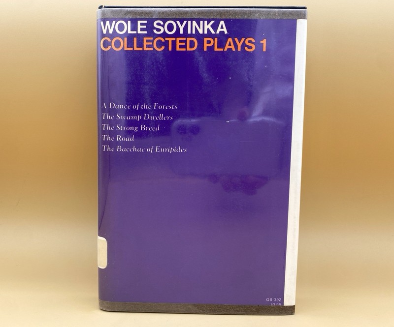 Wole Soyinka Collected Plays 1 Book Nigerian Plays Oxford University Press 1973