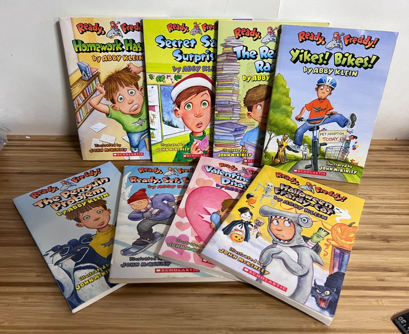 Ready Freddy!- by Abby Klein Lot Of 8