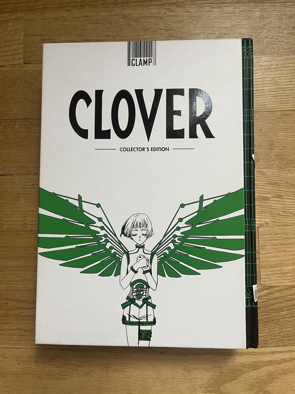 CLOVER Collectors Edition Hardcover Book By Clamp 2020 Manga Sci-Fi